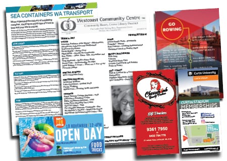 Newsletters and Brochures