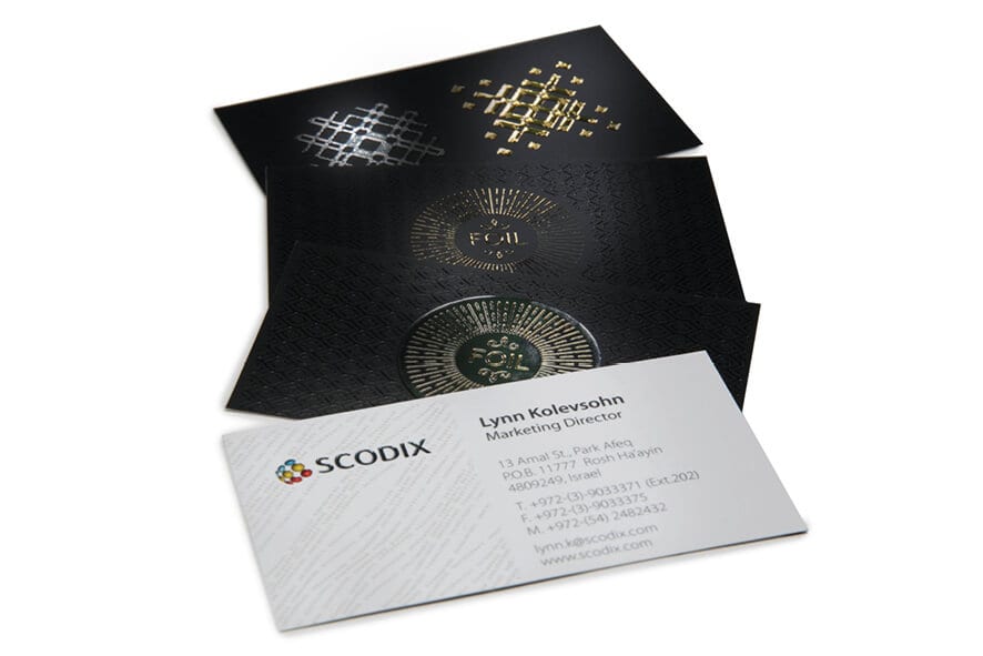 Why use Scodix Printing For Your Business Cards?